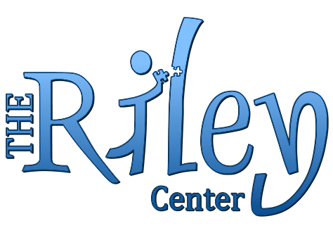 A logo of the Riley Center